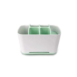 Planet Gates Green Toothbrush & Toothpaste Storage Holder Cup Toothbrush Organizer Box Case Bathroom Accessories Toothpaste Dispenser Holder