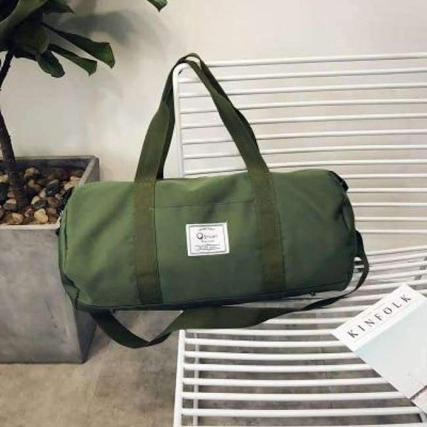 Planet Gates Green Top Quality Fitness Gym Sport Bags Men and Women Waterproof Sports Handbag Outdoor Travel Camping Multi-function Bag