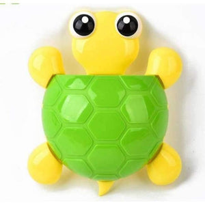 Planet Gates green tortoise Bathroom Products Sets Cartoon Ladybug Snails Toothbrush Toothpaste Holder Wall Sucker Suction Hook Tooth Brush Holder