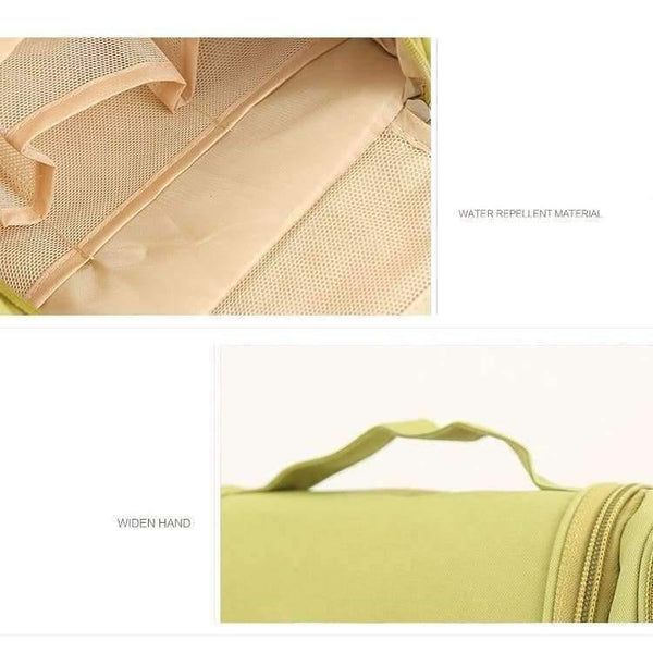 Planet Gates Green Travel Organizer Bag Unisex Women Cosmetic bag Hanging Travel Makeup bags Washing Toiletry kits storage Bags B1-06