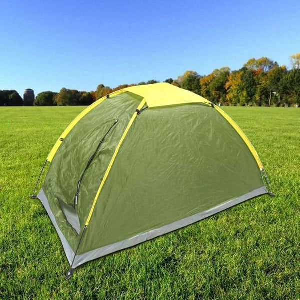 Planet Gates green Two Person Beach Tent UV-resistant Outdoor Camping Tent Beach Kit Single Layer Fishing Tent with Carry Bag for Hiking Traveling