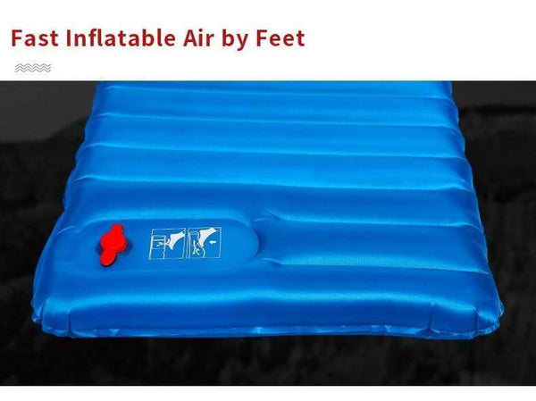 Planet Gates Green Ultralight outdoor sleeping pad moisture proof inflatable air mat with TPU flim camping air tube bed