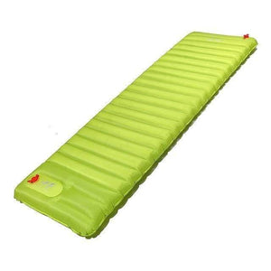 Planet Gates Green Ultralight outdoor sleeping pad moisture proof inflatable air mat with TPU flim camping air tube bed
