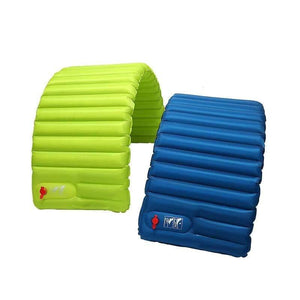 Planet Gates Green Ultralight outdoor sleeping pad moisture proof inflatable air mat with TPU flim camping air tube bed