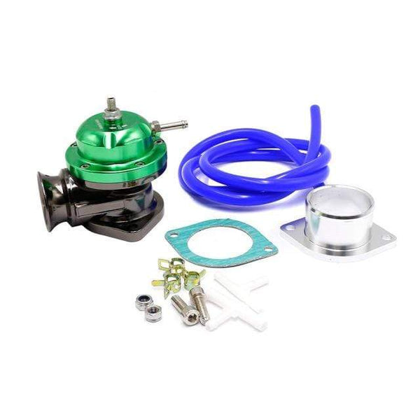 Planet Gates green Universal Type-RS Turbo Blow off Valve Adjustable 25psi BOV Blow dump Blow off adaptor YC100370