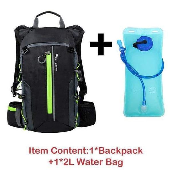 Planet Gates Green-Water bag / China Waterproof Bicycle Bag Cycling Backpack Breathable 10L Ultralight Bike Water Bag Climbing Cycling Hydration Backpack