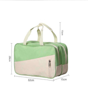 Planet Gates Green White Fashion Oxford Wet And Dry Separation Travel Bags Women Men Large Capacity Portable Luggage Packing Cube Organizer Duffel Bag