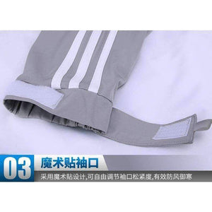 Planet Gates Green  white / XL Autumn and winter new! PGM Golf Apparel Men's Sports Windbreaker Windproof warm windproof warm air breathable fabric