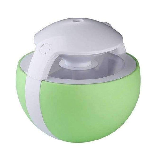 Planet Gates Green Wizard Air Humidifier Ultrasonic Humidifiers for Car Mist Maker Aromatherapy Diffuser with Aroma Lamp Household Appliances 450ML