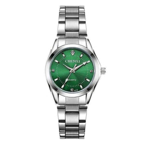 Planet Gates Green Women Colorful Dial Reloj Mujer Concise Girl Wrist Watches Female Quartz Watches Ladies Rhinestone Clocks Watch