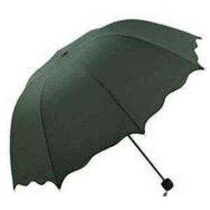 Planet Gates Green Women Rain Umbrella 4 Folding Female Umbrellas Handle Comfortable Strongly Brand Princess Craft 92CM Outdoor Travel