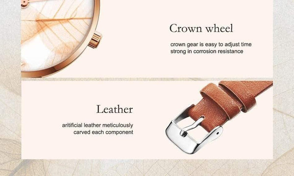 Planet Gates Green Women Watch Green Dial Slim Leather Strap Quartz Wristwatches Simple Design Ultra Thin Case Zegarek Damski