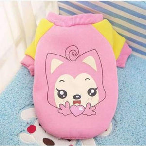 Planet Gates Green / XS Fashion Autumn And Winter Dog Clothes For Small Dogs Chihuahua Coat For Cat Dog Warm Coat Soft Cotton Pet Clothing XS-XXL