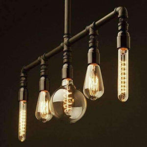 Planet Gates Grensk Vintage Filament LED žárovka E27 LED kulaté světlo stmívatelné A19 110V 220V měkká LED lampa 3W spirálová skleněná dekorační žárovka 10 ks