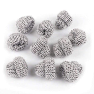 Planet Gates Grey 10pcs Sewing Mini Soft Hat For Garment Decoration Kid's Doll Hat Children Hair Accessories DIY Art Craft Material