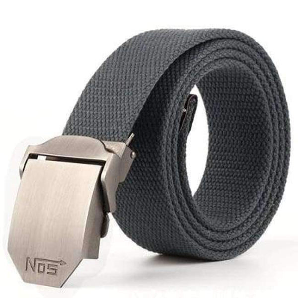 Planet Gates grey / 110cm Hot male tactical belt Top quality Elastic Canvas belts for men NO5 Automatic buckle Outdoor Sport Long 160cm White Weave straps