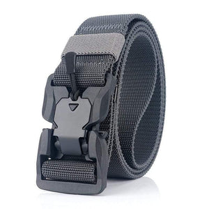 Military Equipment Combat Tactical Belts For Men US Army Training Elastic Nylon Belt
