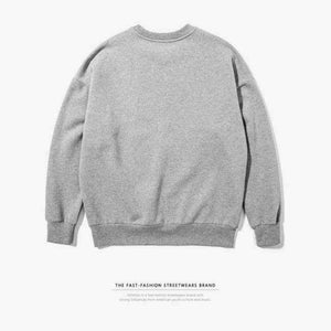 Planet Gates grey 166W17 / L INFLATION 2017 Winter Mens Hip Hop Solid Color  Hoodies Velvet Fabrics Sweatshirts 12 Solid Color  Winter Men Sweatshirts 166W17
