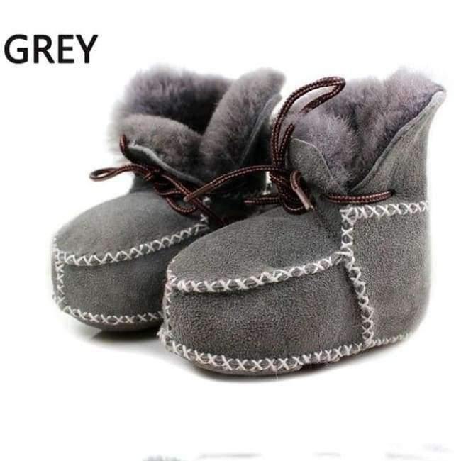 Planet Gates camel / 2 Genuine Leather baby shoes boots infants warm shoes fur wool girls baby booties Sheepskin boy baby