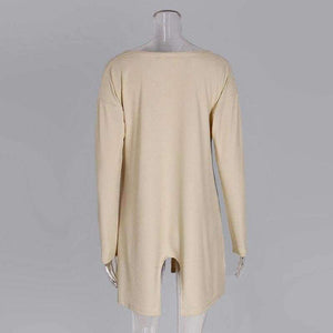 Planet Gates Grey / 4XL T-shirts Casual Knitted Sweater Pullover Long Sleeve Women Tops Sexy V Neck T-shirts Femme Tee Shirts WS3536E