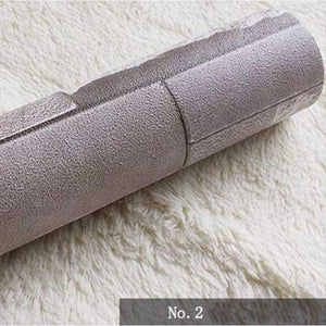 Planet Gates Grey / 5.3㎡ Stacked Brick 3D Stone Wallpaper Modern Wallcovering PVC Roll Wallpaper Brick Wall Background Wallpaper Grey For Living Room