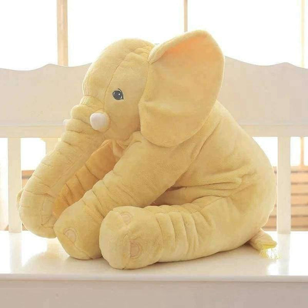 Planet Gates Grey 65cm Plush Elephant Toy Baby Sleeping Back Cushion Soft Stuffed Pillow Elephant Doll Newborn Playmate Doll Kids Birthday Gift