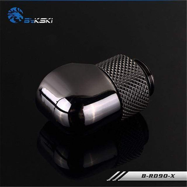 Planet Gates Grey 90 Diamond B-RD90-X/B-RD45-X 45/90 Degree Female-Male Rotate Fitting Rotatable Elbow For PC Water Cooling G1/4