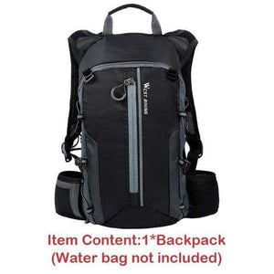 Planet Gates Grey Bag Only / China Waterproof Bicycle Bag Cycling Backpack Breathable 10L Ultralight Bike Water Bag Climbing Cycling Hydration Backpack