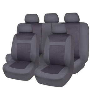 Planet Gates Grey Car Seat Cover / China 11 Pcs Polyster Material Full Car Seat Covers Set Universal Fit Most Classic Automobiles Seat Cover Beige/Grey/Black Color