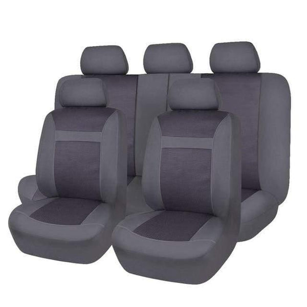 Planet Gates Grey Car Seat Cover / China 11 Pcs Polyster Material Full Car Seat Covers Set Universal Fit Most Classic Automobiles Seat Cover Beige/Grey/Black Color