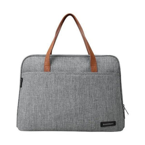 Planet Gates Grey Fashion Nylon Men 14 Inch Laptop Bag Famous Brand Shoulder Bag Messenger Bags Causal Handbag Laptop Briefcase Male