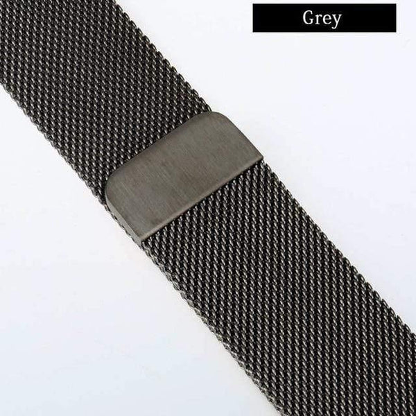 Planet Gates Grey / For Apple Watch 40mm Watch Strap For Apple Watch Band 44mm 40mm 42mm 38mm Series 4/3/2/1 iWatch Stainless Steel Woven watchband