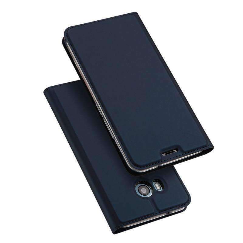 Planet Gates Grey / For HTC U11 Cover For HTC U11 Case Luxury PU Leather Card Slot Stand Wallet Housing For HTC U12 Plus U11 Life Phone Cases