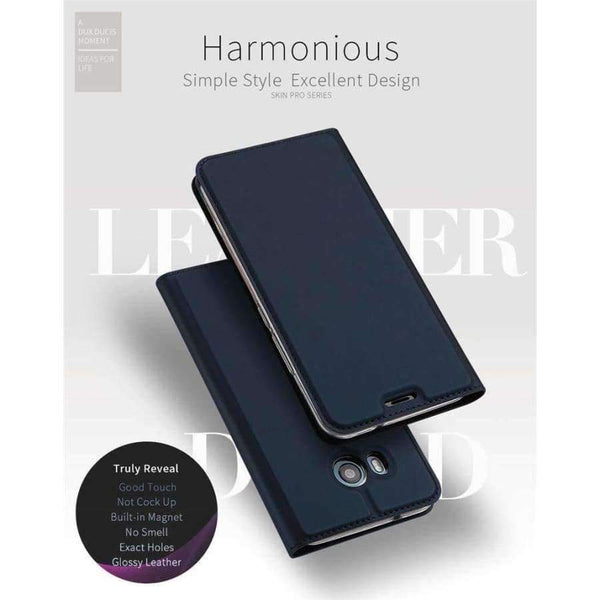 Planet Gates Grey / For HTC U11 Cover For HTC U11 Case Luxury PU Leather Card Slot Stand Wallet Housing For HTC U12 Plus U11 Life Phone Cases