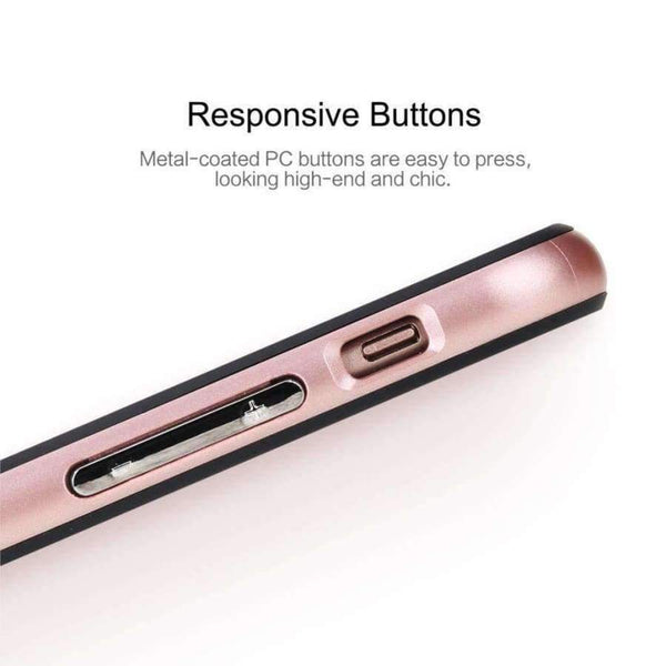 Planet Gates Grey / For iPhone 7 Case for iPhone 7/7 Plus Slim Luxury Brand Phone Case PC+Silicone Phone Sleek Anti-Knock Back Cover for iPhone7 Shell