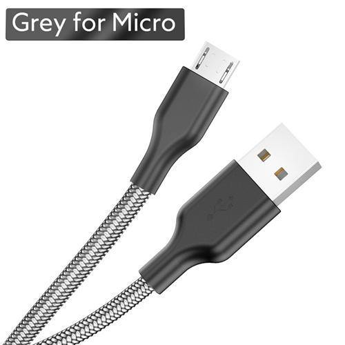 Planet Gates Red for Apple / 100cm Rock USB Cable for iPhone X XS Fast Charging Micro Cable for Samsung Type C Data Sync Cable for Huawei Xiaomi Phone Charger Cord