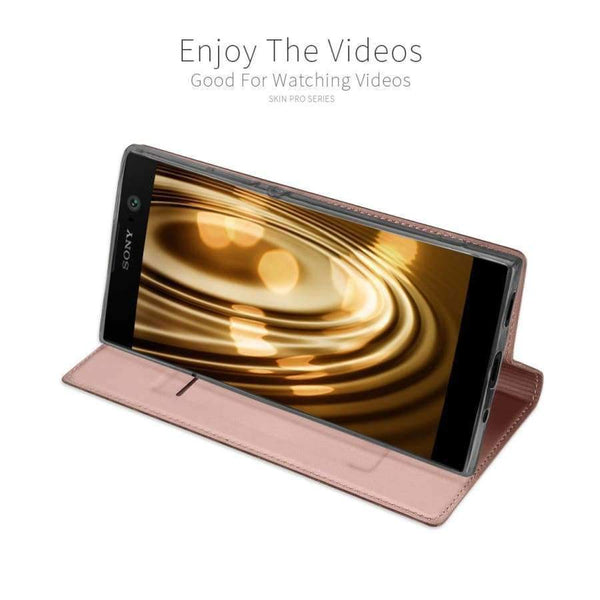 Planet Gates Grey / For Sony XA2 Sony Xperia XA2 Case Luxury PU Leather Card Slot Stand Wallet For Sony Xperia XA2 Plus XA2 Ultra XA 2 Phone Cases