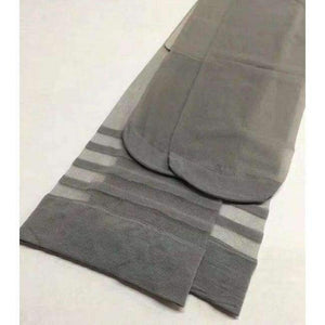 Planet Gates grey / free Women Three Stripe Stocking Over Knee Socks Stay Up Invisible Medias Thigh High Tights Transparent Chaussettes Hot CI335