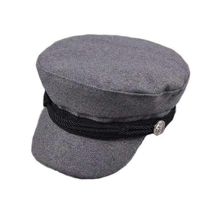 Planet Gates Grey KHGDNOR Retro Women Winter Hats Wool Caps Button Baseball Caps Sun Visor Hats Winter Autumn Spring Casual Female Caps