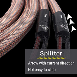 Planet Gates Grey Knight 40th Anniversary Edition HiFi Golden Voice Pure Copper Speaker Cable Main Audio Center Cable High Current