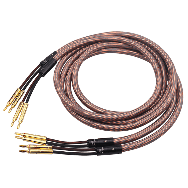 Planet Gates Grey Knight 40th Anniversary Edition HiFi Golden Voice Pure Copper Speaker Cable Main Audio Center Cable High Current