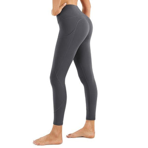 Planet Gates Grey Long / S Yoga Pants Gym Sport Seamless Push Up Leggings Women Fitness High Waist Butt Lift Workout Tights on for Woman Female Leggins