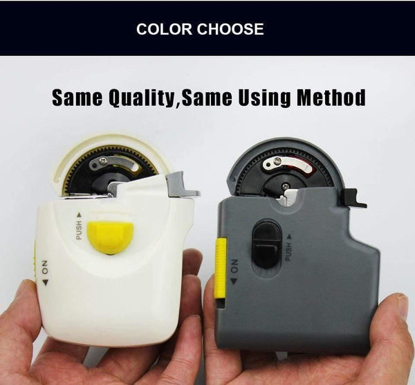 Planet Gates Grey Portable Electric Automatic Fishing Hook Tier Machine Fishing Accessories Tie Fast Fishing Hooks Line Tying Device