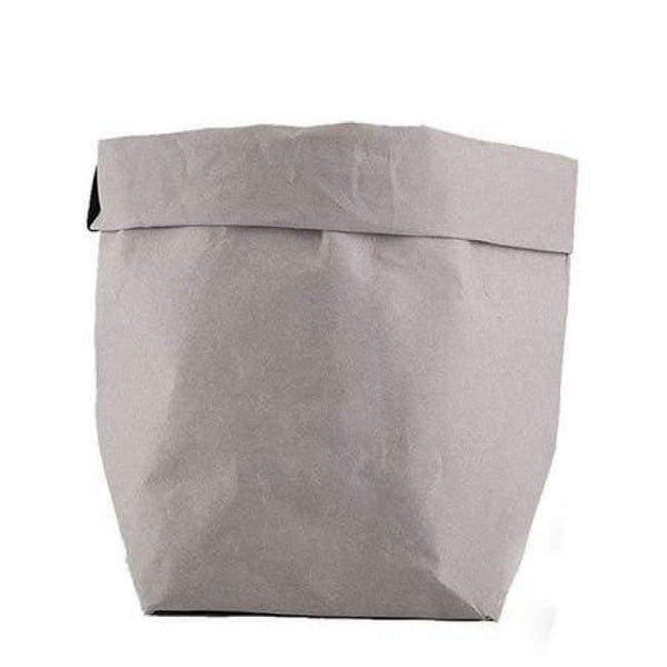 Planet Gates Grey / S Kraft Paper Storage Bags of Fruit and Vegetable Garlic Onion Plant Flower Pot Bag Basket Home Garden Storage Organization New