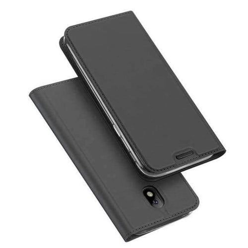 Planet Gates Grey Samsung Galaxy J5 2017 Case Luxury PU Leather Housing For Samsung J5 2017 J530F Pro Phone Cases