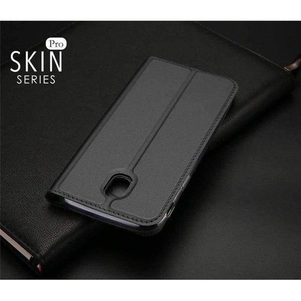 Planet Gates Grey Samsung Galaxy J5 2017 Case Luxury PU Leather Housing For Samsung J5 2017 J530F Pro Phone Cases