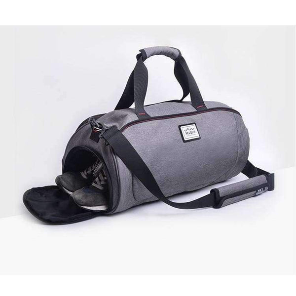 Planet Gates Grey Shoulder Sports Gym Bag for Shoes Bags Women Fitness Yoga Training Men Gymtas tassen 2018 Sac De Sport Tas X584YL