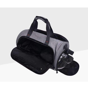 Planet Gates Grey Shoulder Sports Gym Bag for Shoes Bags Women Fitness Yoga Training Men Gymtas tassen 2018 Sac De Sport Tas X584YL
