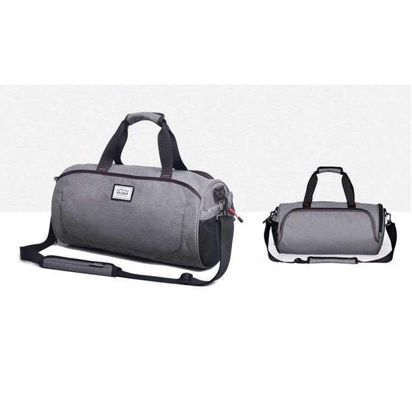 Planet Gates Grey Shoulder Sports Gym Bag for Shoes Bags Women Fitness Yoga Training Men Gymtas tassen 2018 Sac De Sport Tas X584YL