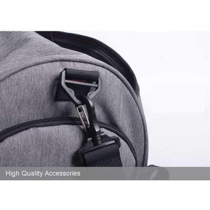 Planet Gates Grey Shoulder Sports Gym Bag for Shoes Bags Women Fitness Yoga Training Men Gymtas tassen 2018 Sac De Sport Tas X584YL